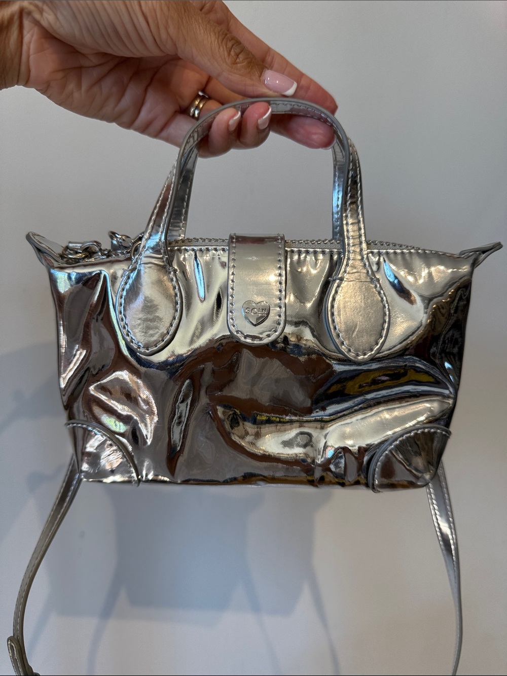 Stoney clover pouchette silver